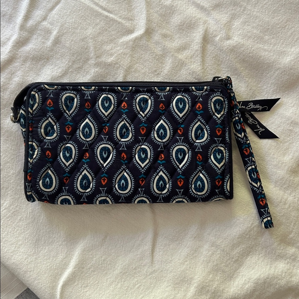 Vera Bradley Teardrop Pattern Wristlet